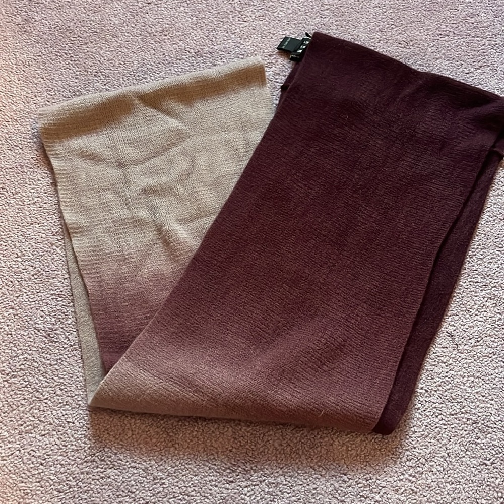 Zazou Purple Ombré Infinity Scarf - Picture 2 of 3
